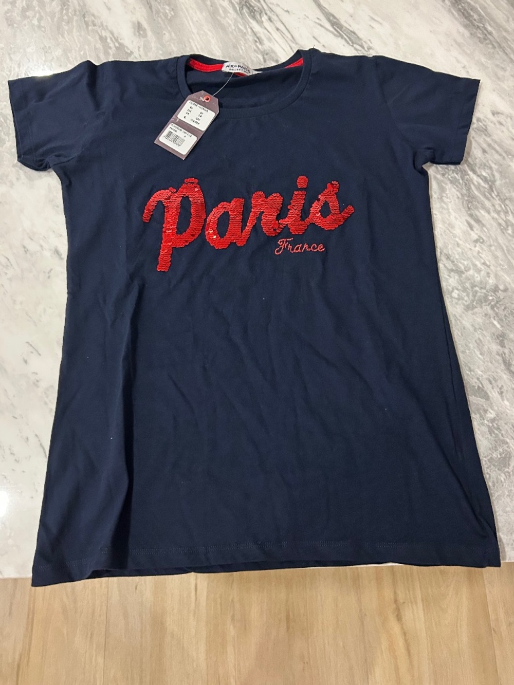 Paris Sequin T-Shirt